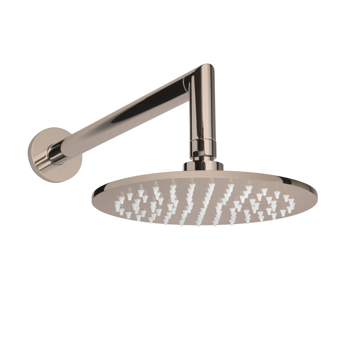 ThermaSol 15-1011 Round Rain Canopy Kit - Rain Canopy + Shower Arm