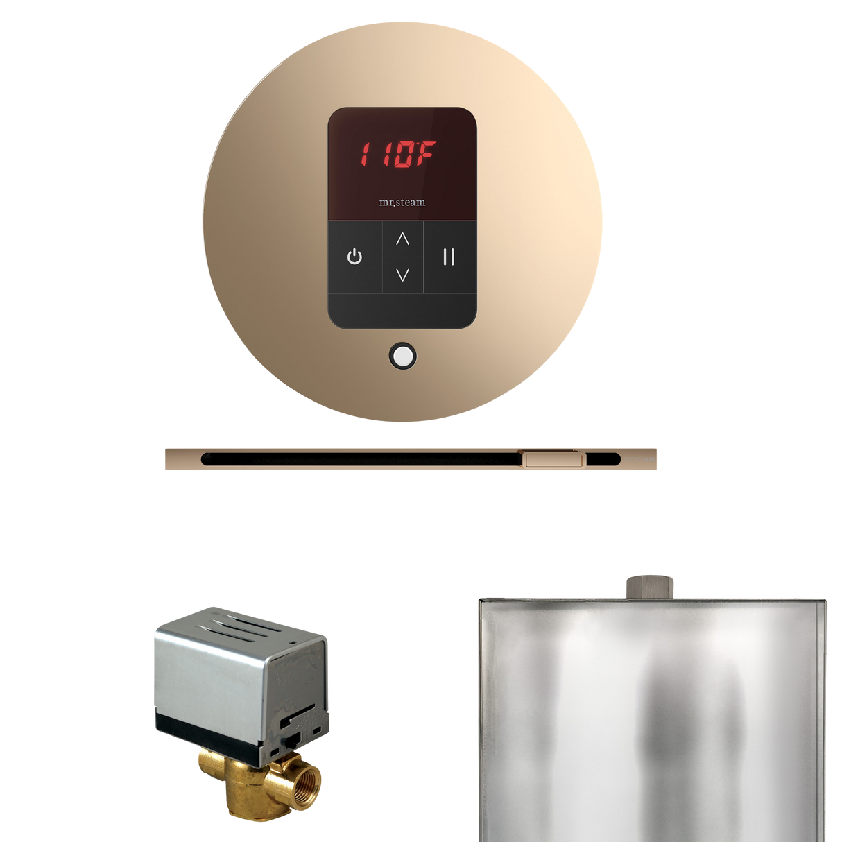 Mr. Steam Basic Butler Steam Control Package with iTempo Control and Linear Steamhead