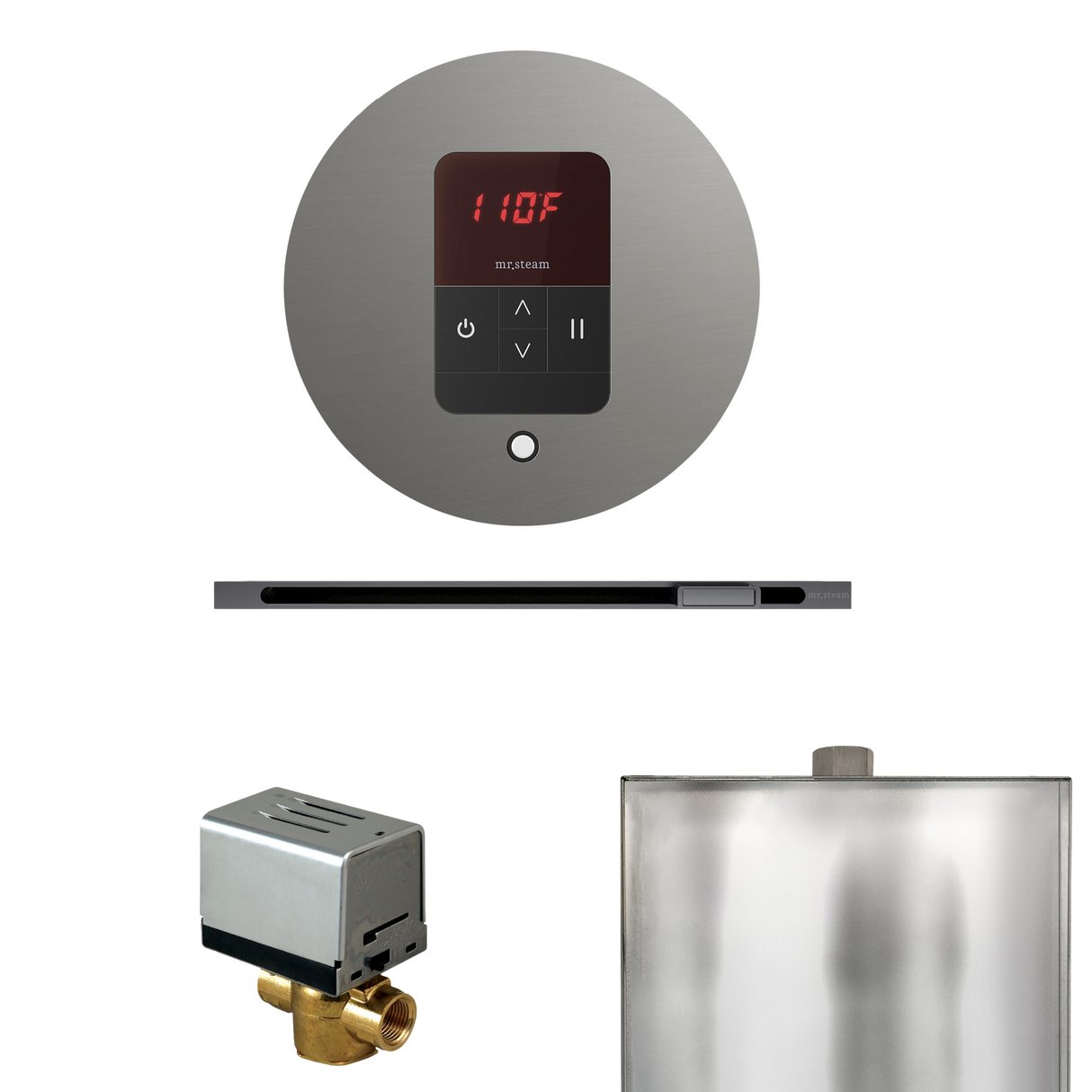 Mr. Steam Basic Butler Steam Control Package with iTempo Control and Linear Steamhead