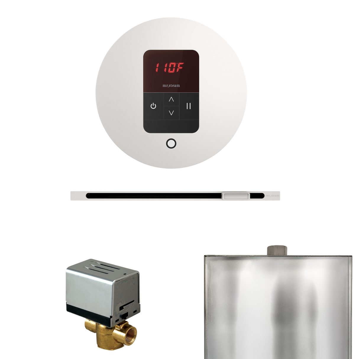 Mr. Steam Basic Butler Steam Control Package with iTempo Control and Linear Steamhead