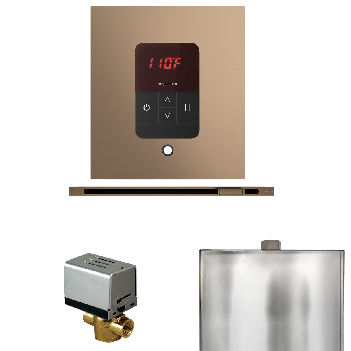 Mr. Steam Basic Butler Steam Control Package with iTempo Control and Linear Steamhead