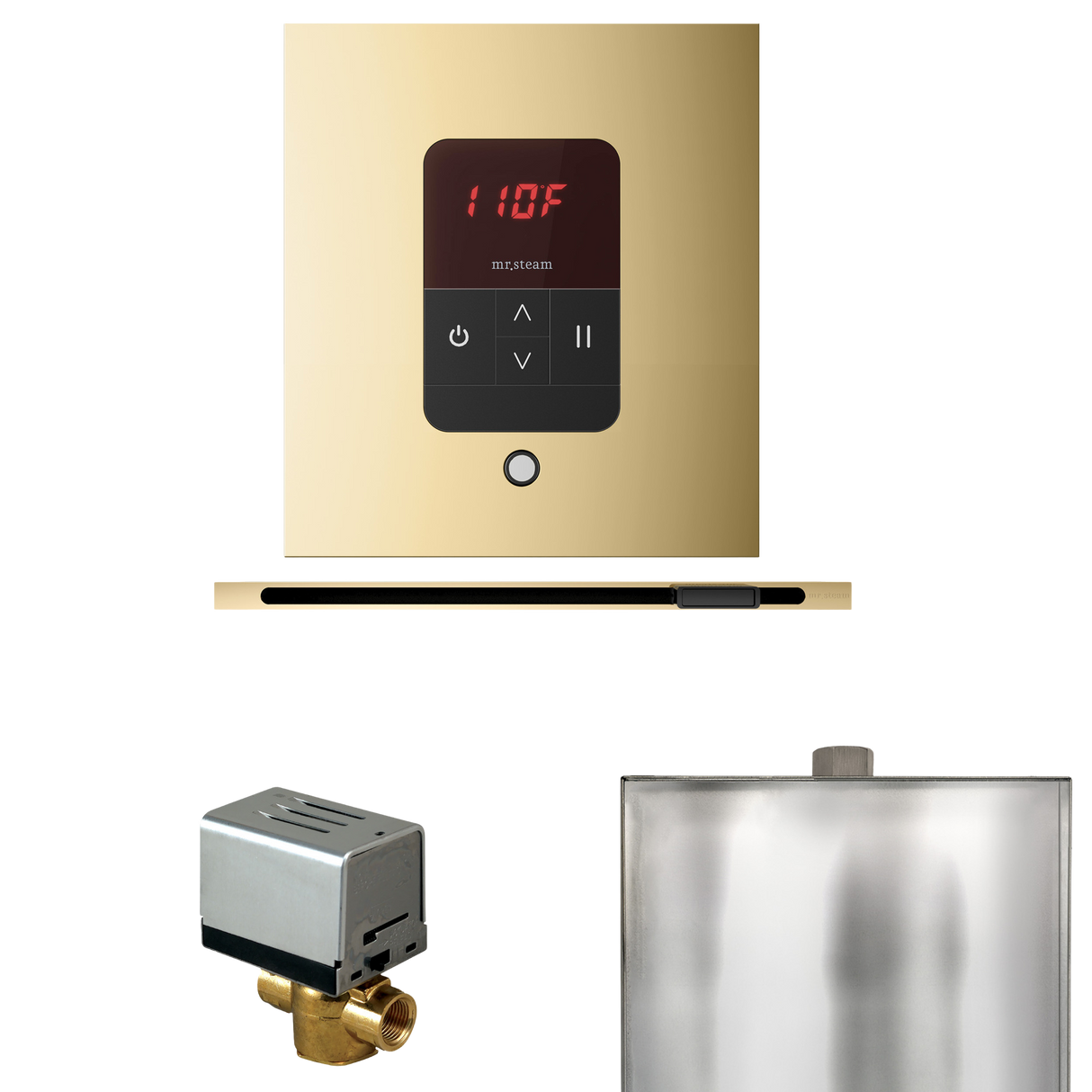 Mr. Steam Basic Butler Steam Control Package with iTempo Control and Linear Steamhead