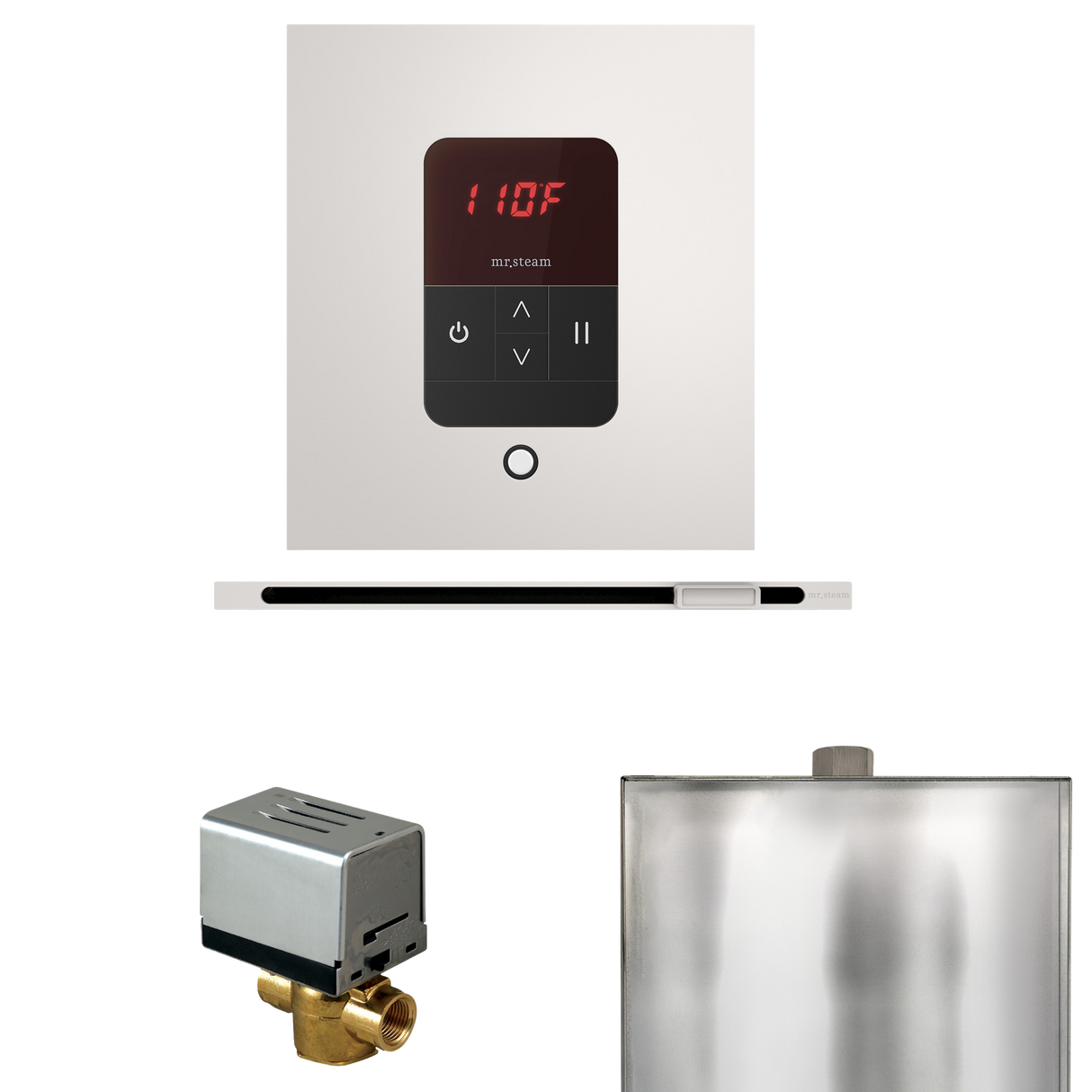 Mr. Steam Basic Butler Steam Control Package with iTempo Control and Linear Steamhead