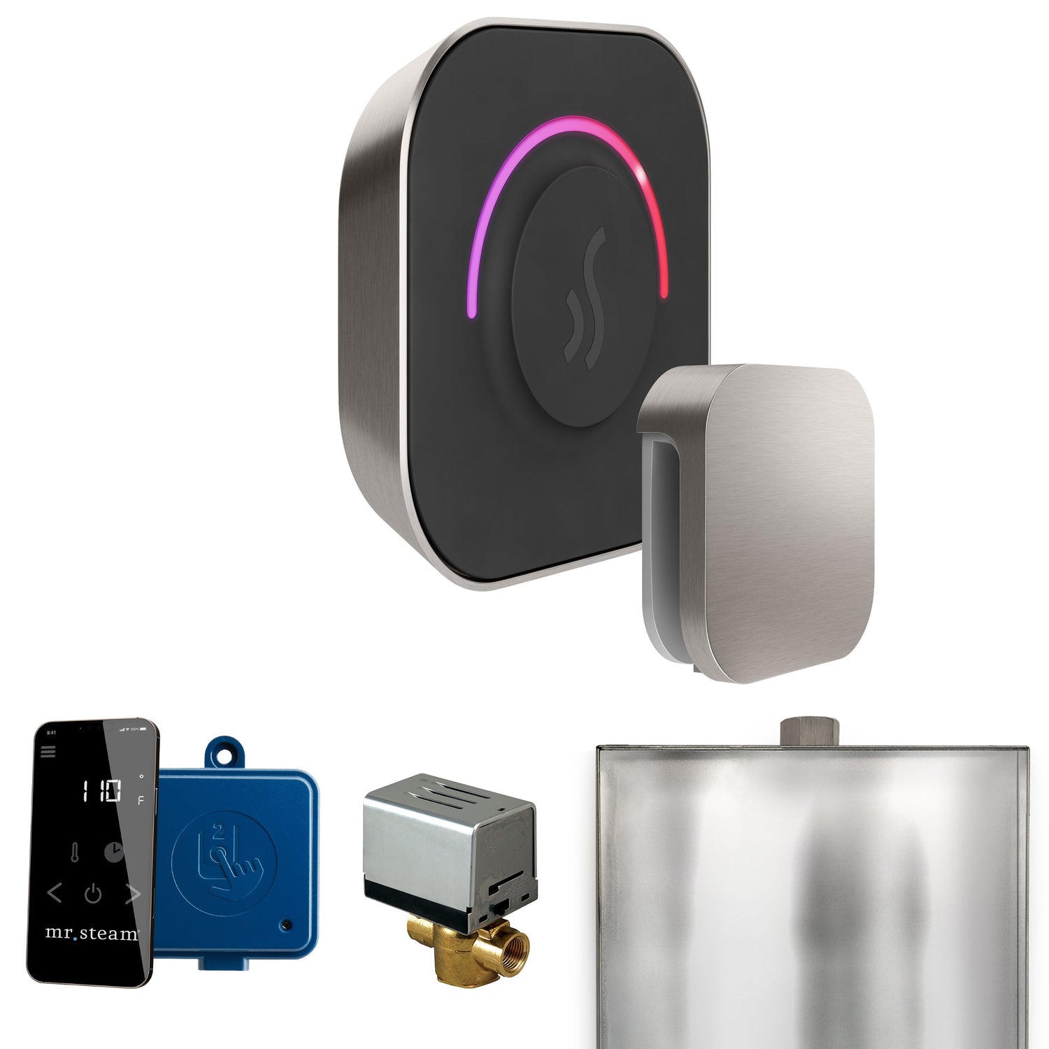 Mr. Steam ButlerTouch Steam Shower Control Package with TempoTouch Control and Steamhead