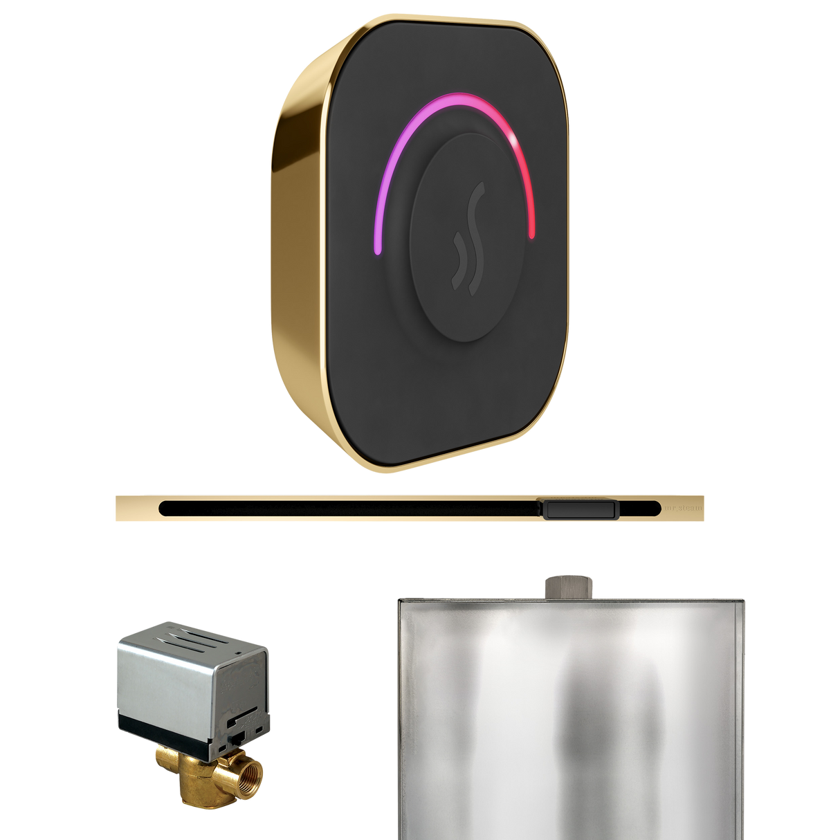 Mr. Steam ButlerTouch Steam Shower Control Package with TempoTouch Control and Linear Steamhead