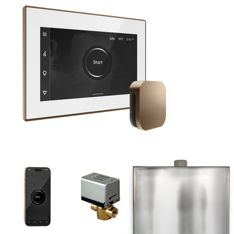 Mr. Steam XButler Steam Shower Control Package with iSteamX Control and Steamhead