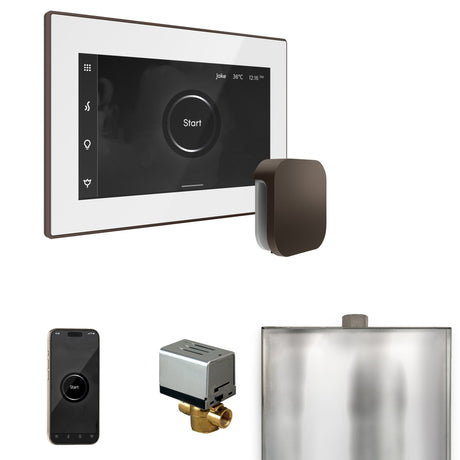 Mr. Steam XButler Steam Shower Control Package with iSteamX Control and Steamhead