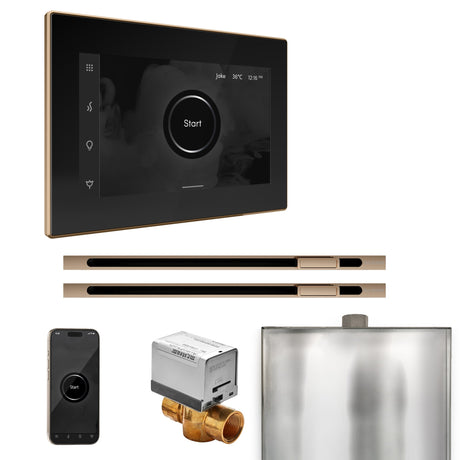 Mr. Steam XButler Max Steam Shower Control Package with iSteamX Control and Linear Steamhead