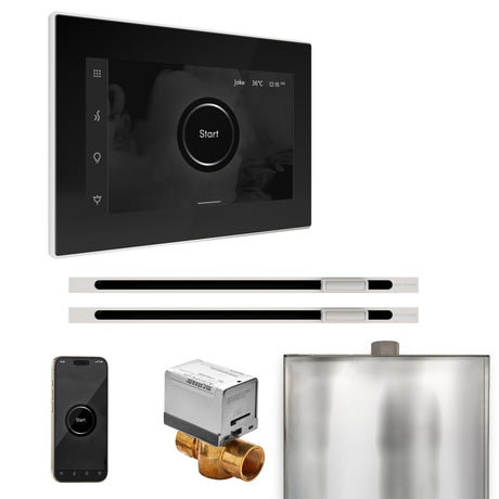 Mr. Steam XButler Max Steam Shower Control Package with iSteamX Control and Linear Steamhead