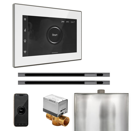 Mr. Steam XButler Max Steam Shower Control Package with iSteamX Control and Linear Steamhead