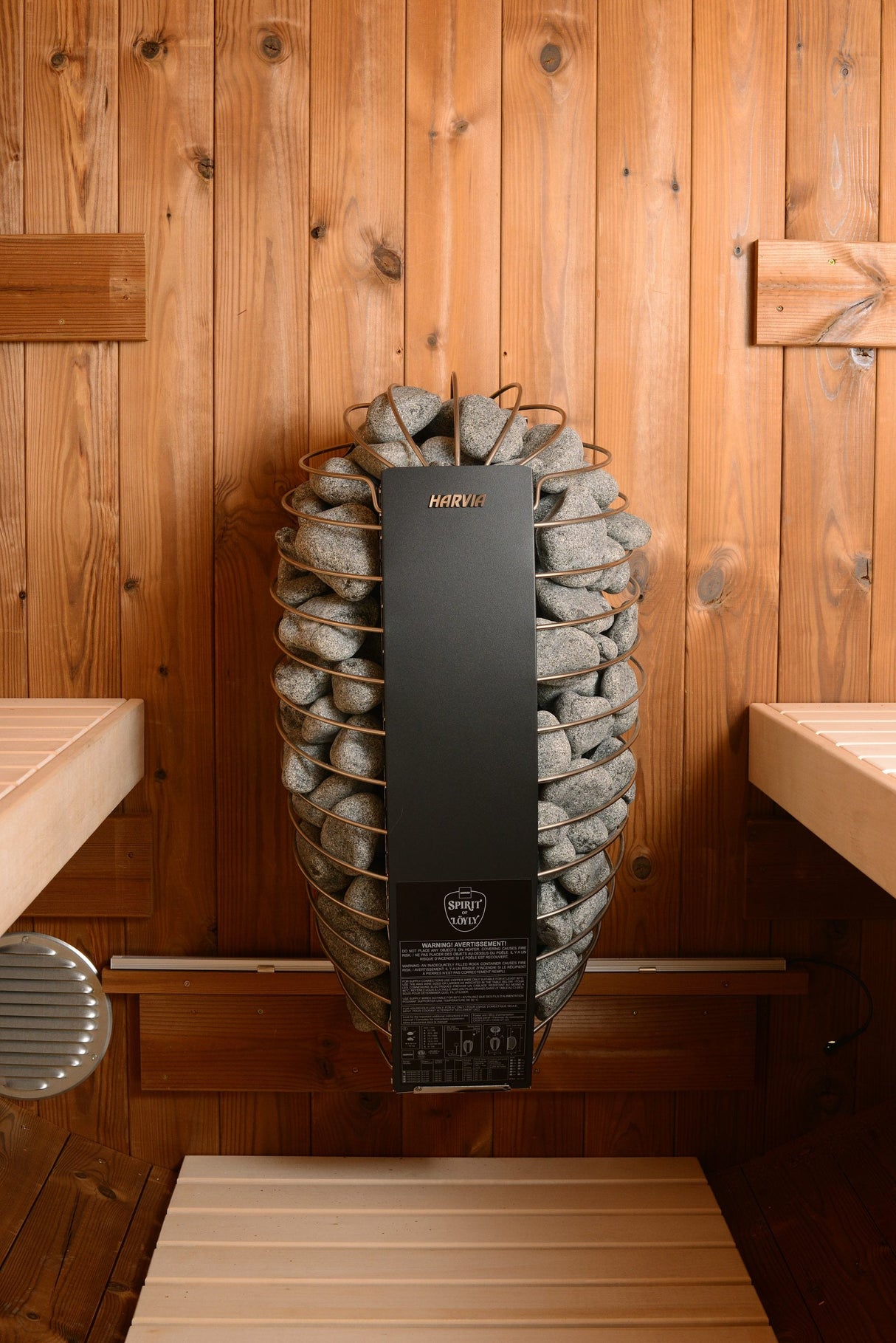 ThermaSol Evander Outdoor Canopy Barrel Sauna