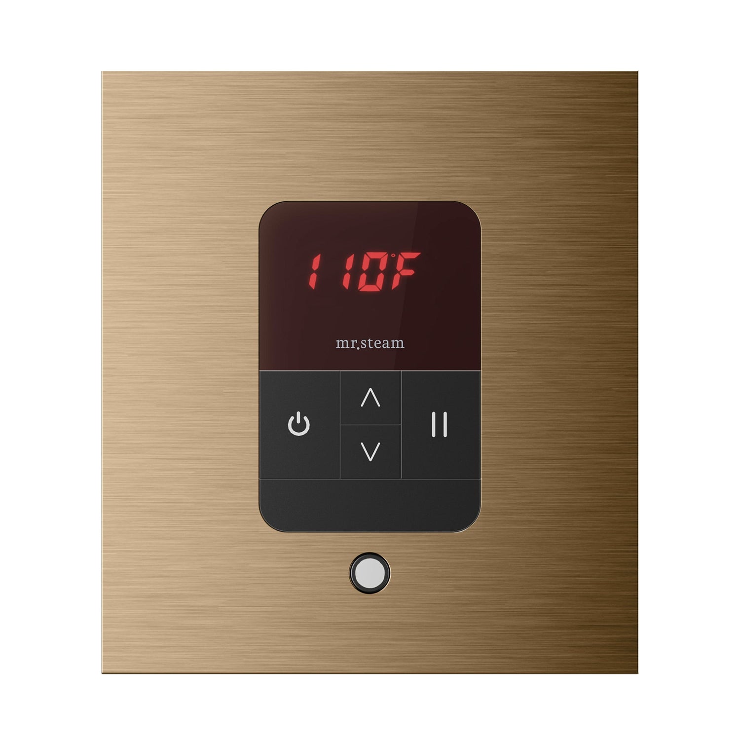 Mr. Steam iTempo Square Steam Shower Control and Steamhead