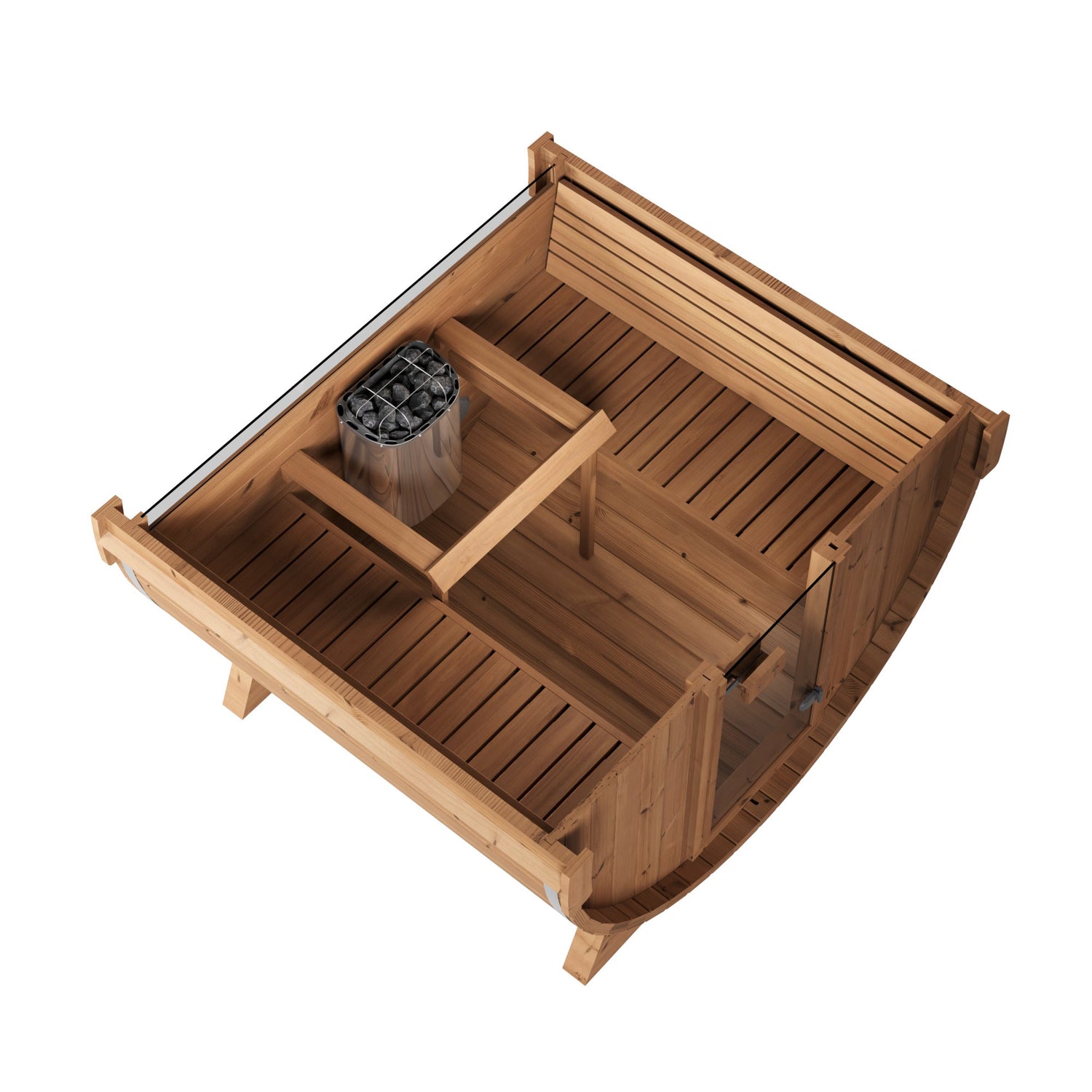 Mr. Steam Barrel Haus Collection Outdoor Sauna