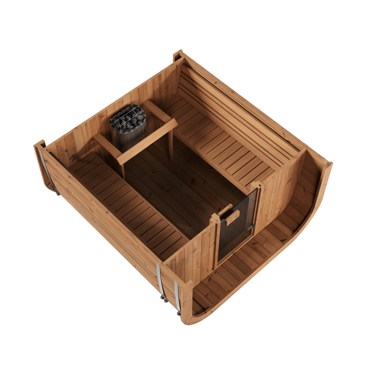 Mr. Steam Cubist Collection Outdoor Sauna