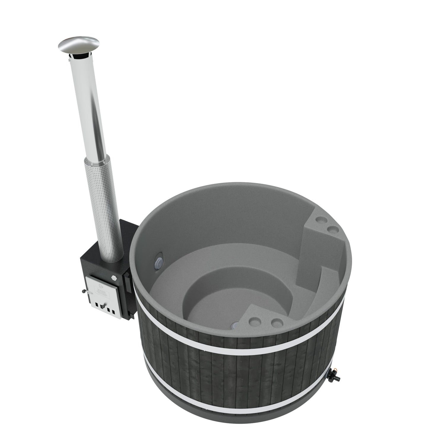 ThermaSol Nordic Misty Hot Soak Tub