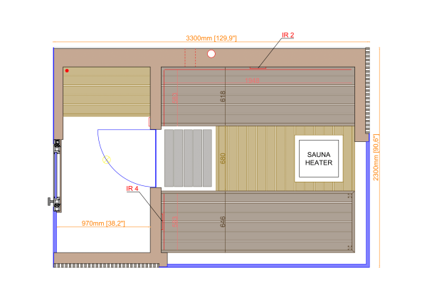 ThermaSol Ombra Outdoor Sauna