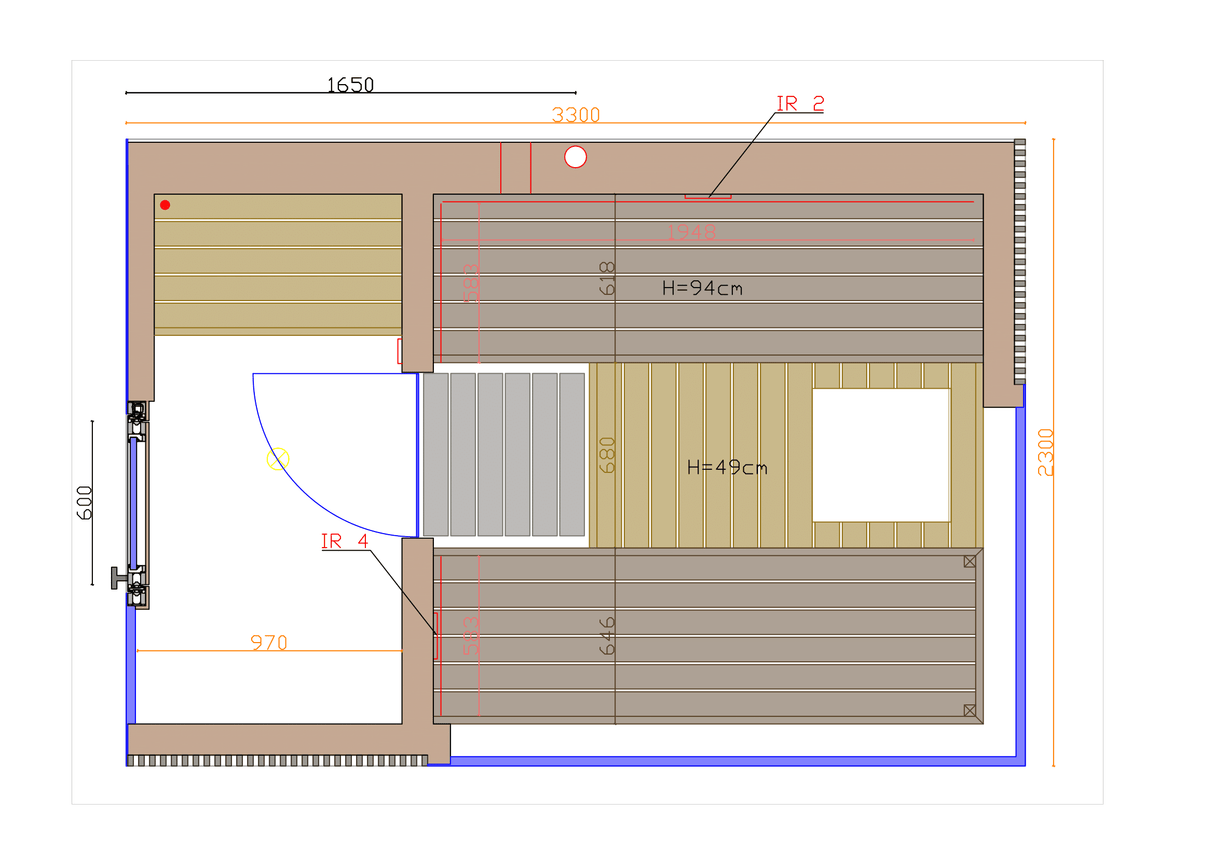 ThermaSol Ombra Outdoor Sauna