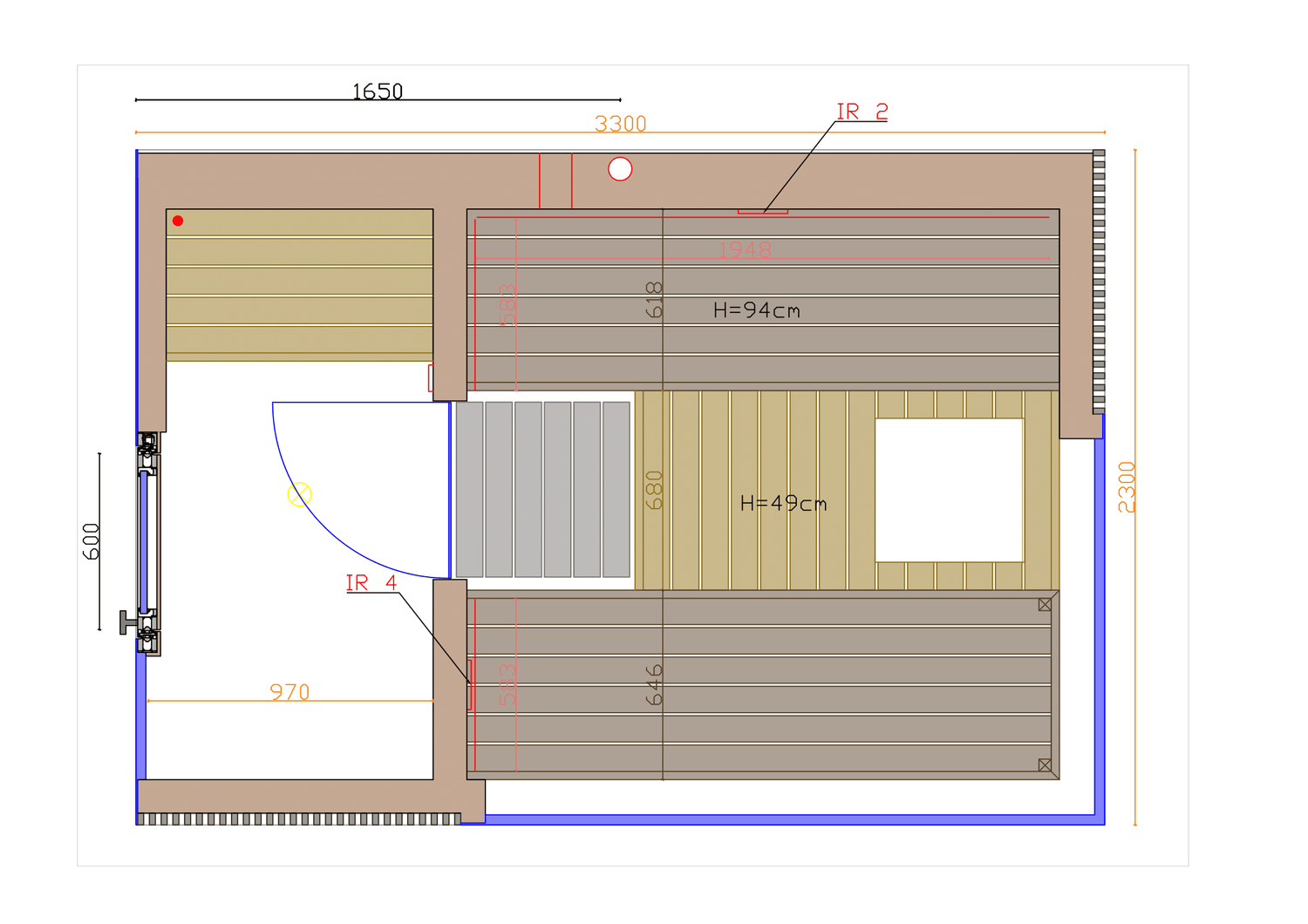 ThermaSol Ombra Outdoor Sauna