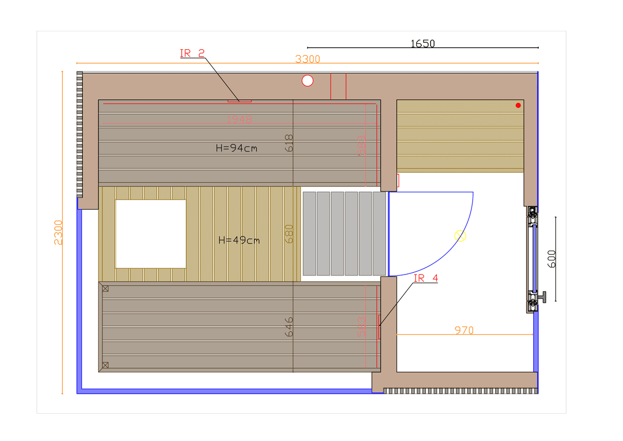 ThermaSol Ombra Outdoor Sauna