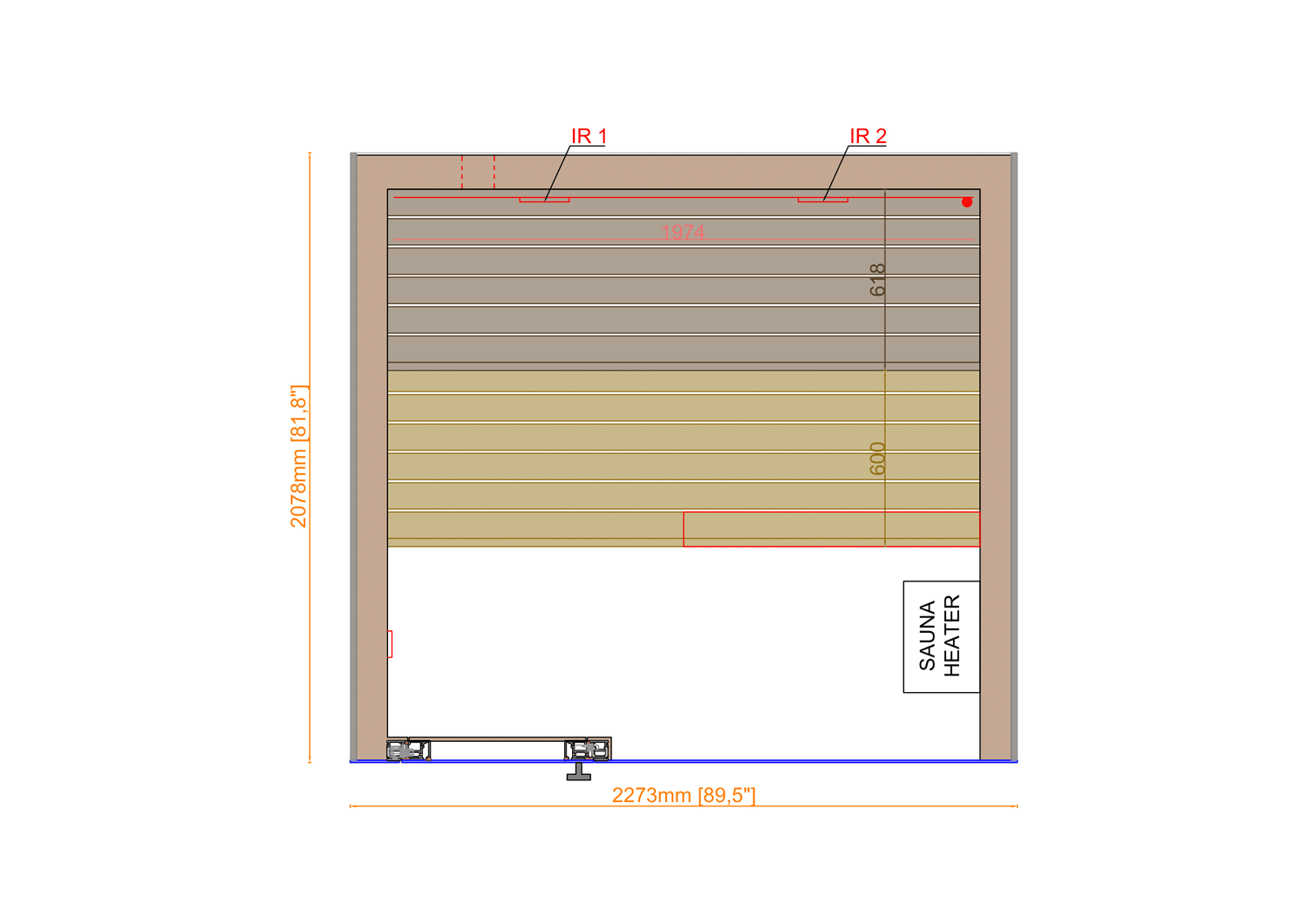 ThermaSol Spectra Outdoor Sauna