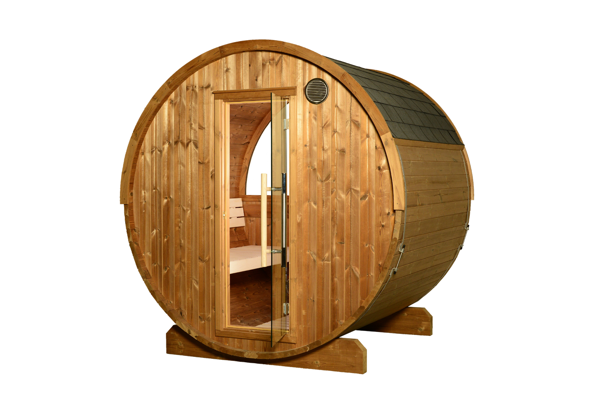 ThermaSol Takoa Barrel Outdoor Sauna