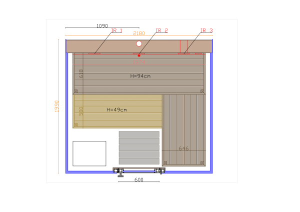 ThermaSol Vue Outdoor Sauna