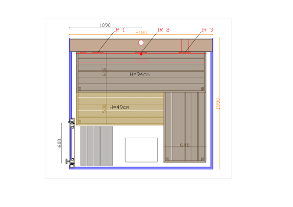 ThermaSol Vue Outdoor Sauna
