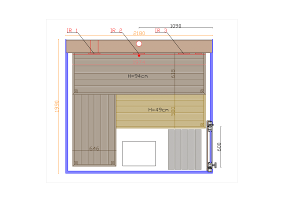 ThermaSol Vue Outdoor Sauna