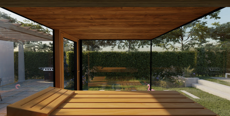 ThermaSol Vue Outdoor Sauna