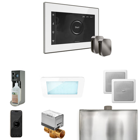 Mr. Steam XDream Max Steam Shower Control Package with iSteamX Control and Steamhead