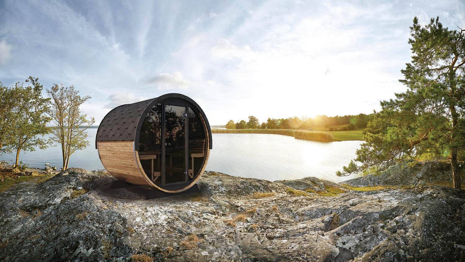 Mr. Steam Barrel Haus Collection Outdoor Sauna