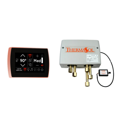 ThermaSol DSP-SIGF Digital Shower Package - SignaTouch Wall Mount Control + Digital Shower Valve