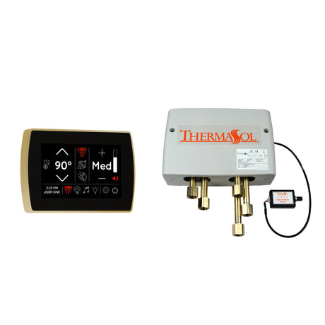 ThermaSol DSP-SIGF Digital Shower Package - SignaTouch Wall Mount Control + Digital Shower Valve