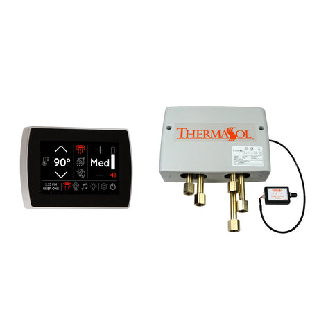 ThermaSol DSP-SIGF Digital Shower Package - SignaTouch Wall Mount Control + Digital Shower Valve