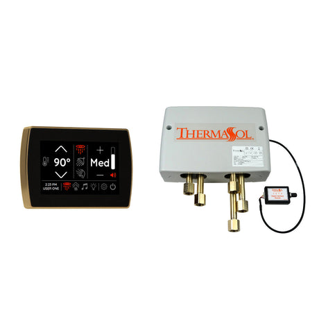 ThermaSol DSP-SIGF Digital Shower Package - SignaTouch Wall Mount Control + Digital Shower Valve