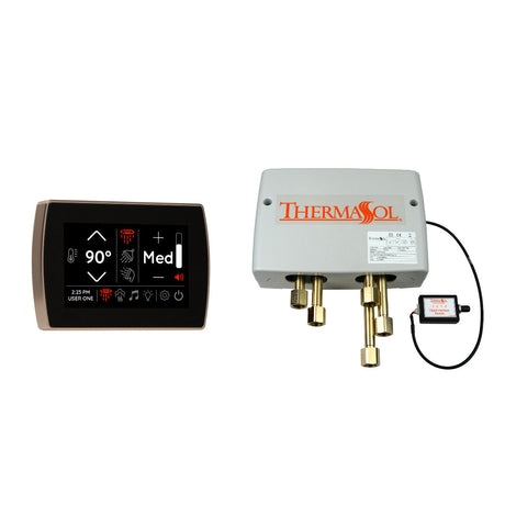 ThermaSol DSP-SIGF Digital Shower Package - SignaTouch Wall Mount Control + Digital Shower Valve
