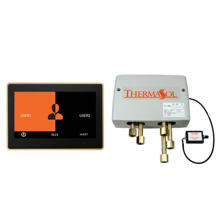 ThermaSol DSPU-TT10 Digital Shower Package - ThermaTouch2 10" Control + Digital Shower Valve