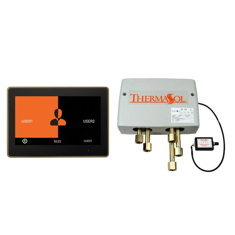 ThermaSol DSPU-TT10 Digital Shower Package - ThermaTouch2 10" Control + Digital Shower Valve