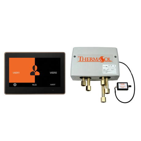ThermaSol DSPU-TT10 Digital Shower Package - ThermaTouch2 10" Control + Digital Shower Valve