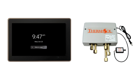 ThermaSol DSPU-TT15 Digital Shower Package - ThermaTouch2 15' Control + Digital Shower Valve