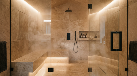 Steam Shower Design Trends for 2026: What's In Right Now