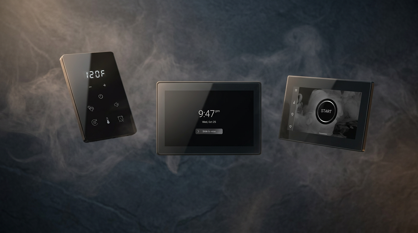 Smart Steam Shower Controls: Benefits & What to Look For