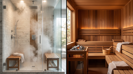 Steam Shower vs. Sauna: Which One Is Right for Your Home?