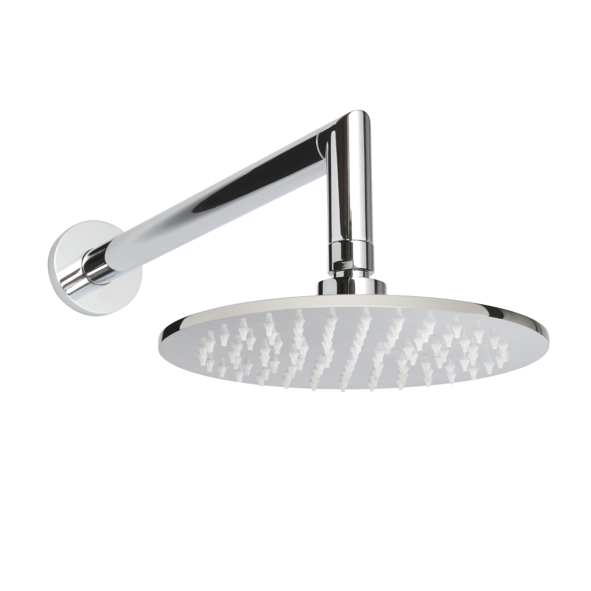 ThermaSol 15-1011 Round Rain Canopy Kit - Rain Canopy + Shower Arm