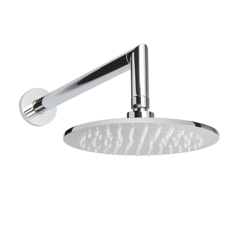 ThermaSol 15-1011 Round Rain Canopy Kit - Rain Canopy + Shower Arm