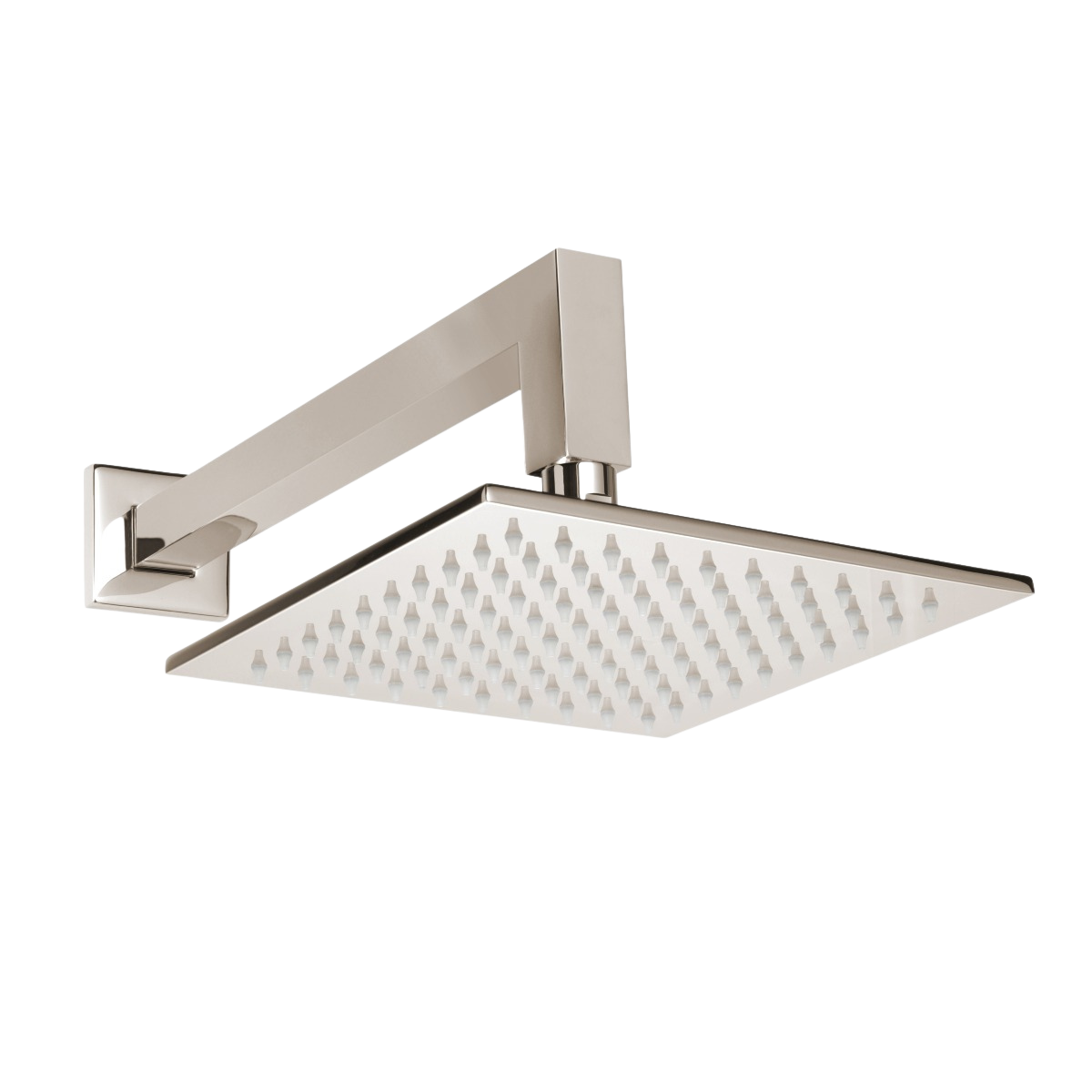 ThermaSol 15-1012 Square Rain Canopy Kit - Rain Canopy + Shower Arm