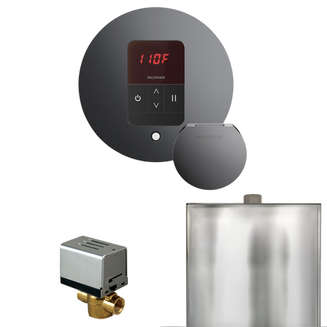 Mr. Steam Basic Butler Steam Shower Control Package with iTempo Control and Steamhead