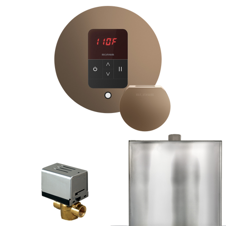 Mr. Steam Basic Butler Steam Shower Control Package with iTempo Control and Steamhead