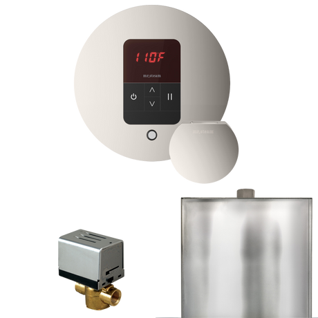 Mr. Steam Basic Butler Steam Shower Control Package with iTempo Control and Steamhead