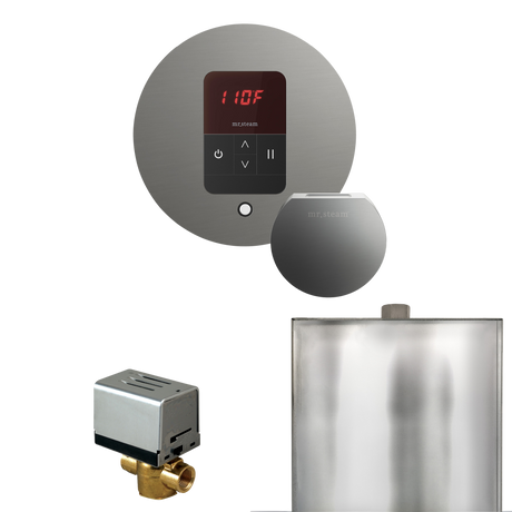 Mr. Steam Basic Butler Steam Shower Control Package with iTempo Control and Steamhead